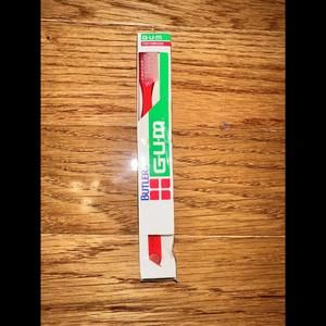 Vintage Butler GUM Toothbrush 411 Bristles Full Size Head & Pick End